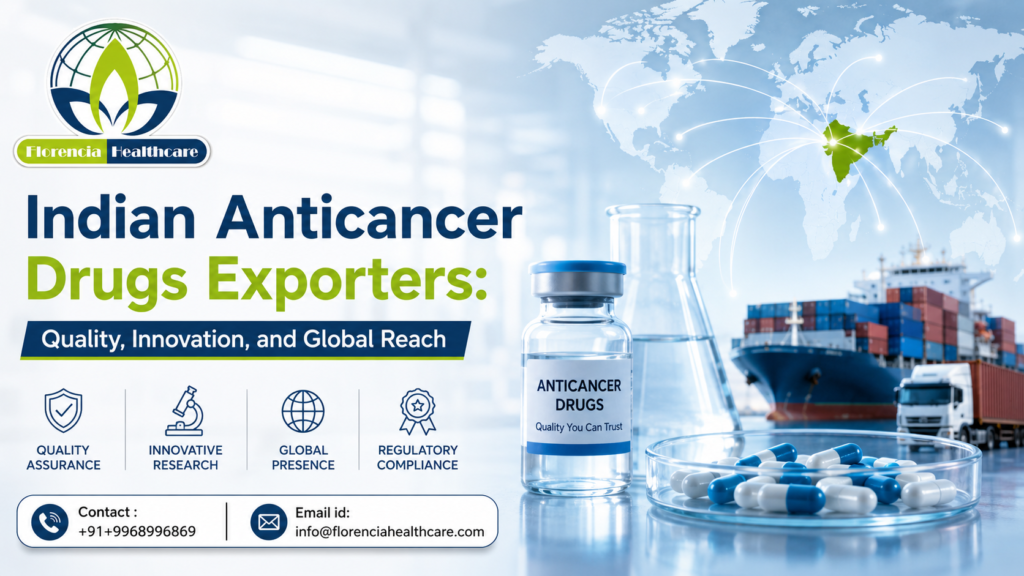 Indian Anticancer Drugs Exporters: Quality, Innovation, and Global Reach